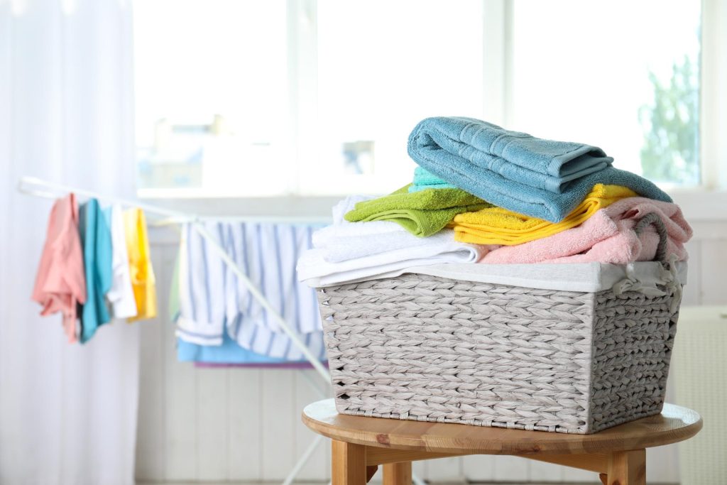 séchage et lavage de linge